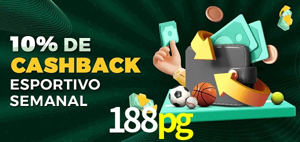 10% de bônus de cashback na 188pg